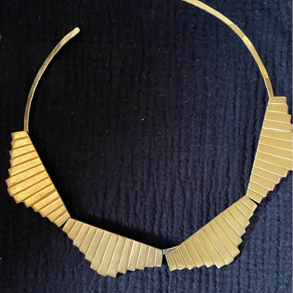 Sunbeam choker necklace